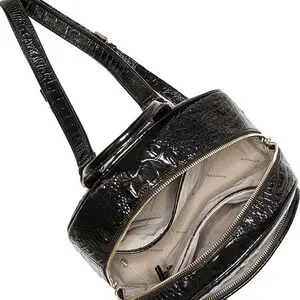 Brahmin | Bags | Brahmin Black Croctextured Backpack With  display picture 3